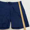 Peter Millar Navy Chino Cotton Shorts Men Size 36