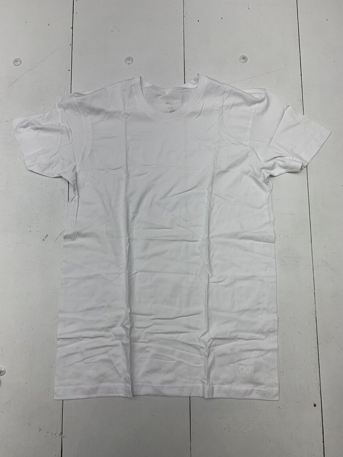 2(X)ist Mens White Short Sleeve Shirt Size Large
