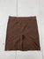 Unbranded Womens Brown Athletic Shorts Size 3XL