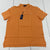 Polo Ralph Lauren Orange Short Sleeve Core Shirt Men Size Large Classic Fit NEW