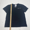 Champion Black Embroidered Logo Short Sleeve T Shirt Mens Size Medium
