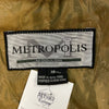 Metropolis Cream Zip Up Hooded Ski Jacket Women Size 10 NEW Removable Hood