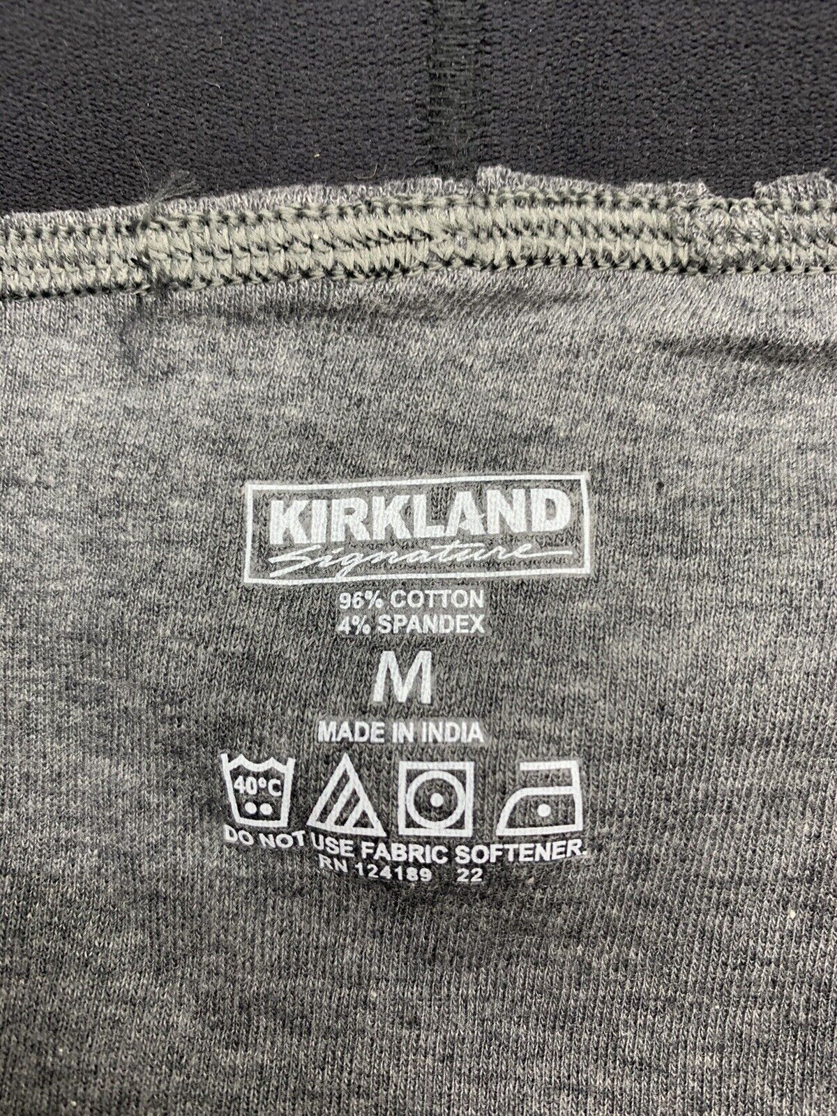 Kirkland Mens 1 Pair Grey Boxer Briefs Size Medium - beyond exchange