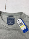 Nautica Mens Grey Short Sleeve Shirt Size Medium