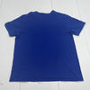 Nike Blue Premium Pocket Knit Shirt Sleeve T Shirt Mens Size XL