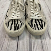 Madewell Sidewalk Low Top Sneakers Zebra Calf Hair Women’s Size 8 AE247