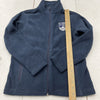Lands End Blue Full Zip Embroidered Jacket Boys Size Medium NEW