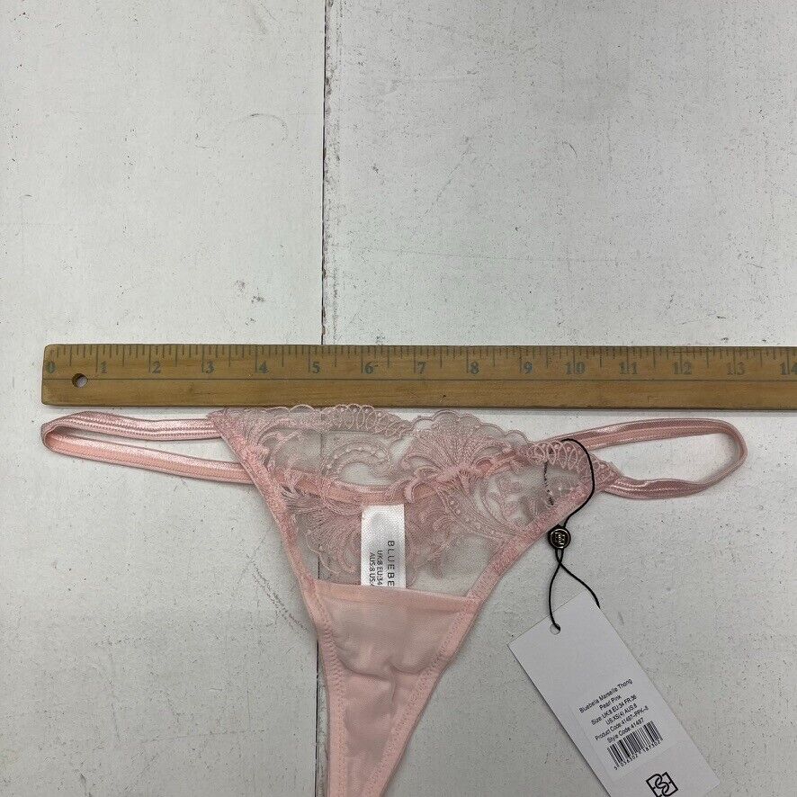 Bluebella Pink Lace G-String Womens Size X-Small (4) NEW - beyond exchange