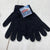 Winterlace Black Winter Gloves Adult One Size NEW