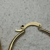 Shein Gold Medium Hoop Earrings NEW