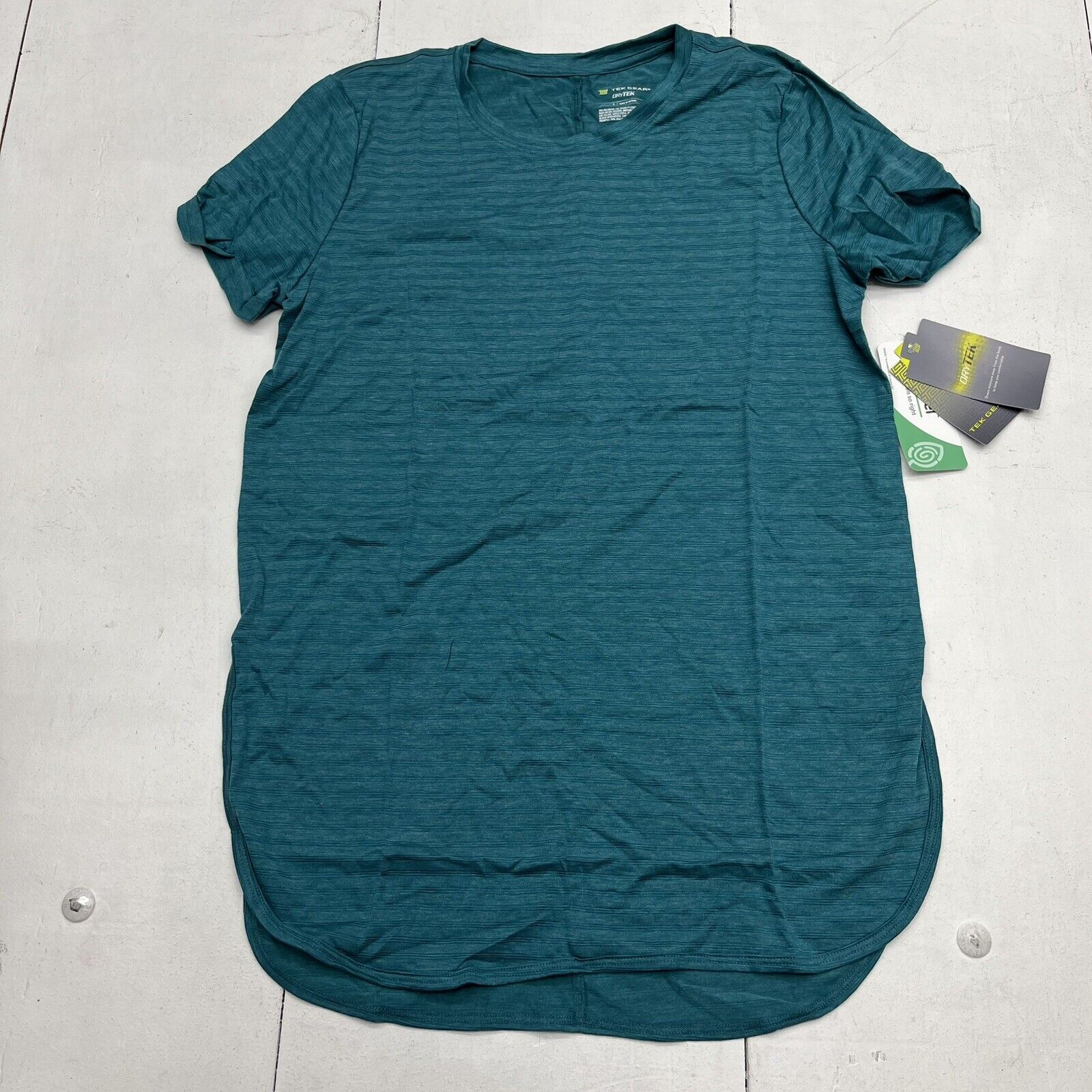 Tek Gear Turquoise Short Sleeve Dry Tek Shirt Men’s Size Small NEW