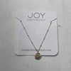 Joy Dravecky Gold Daydreamer Evil Eye Opal Pendant Necklace