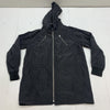 Express Womens Black Full zip hooded Jacket size Large
