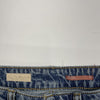 Pilcro Yaya Mid Rise Crop Flared Distressed Blue Jeans Women’s 28