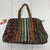 Z&L Europe Multicolored Boho Aztec Weekender Tote Bag New Defects