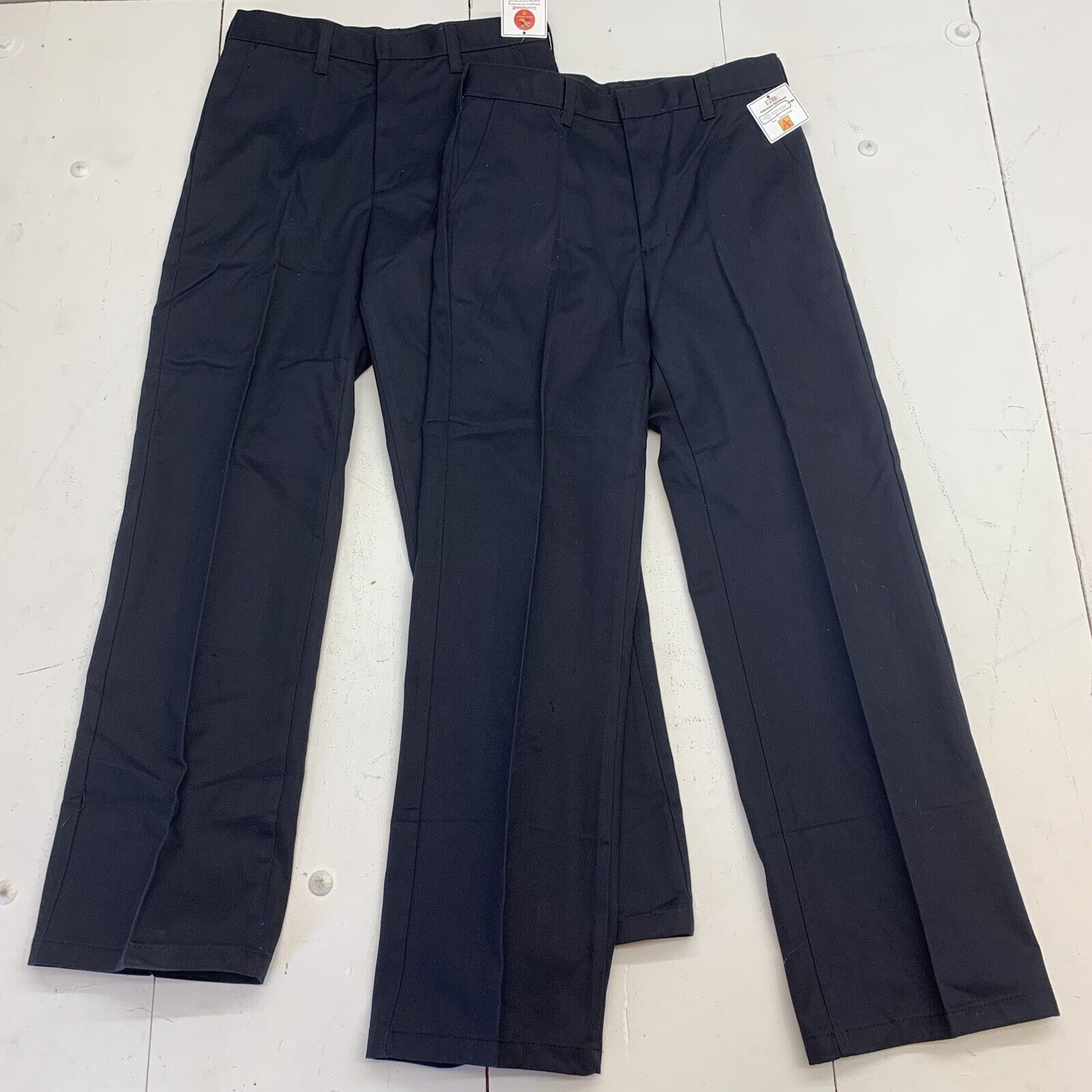 A+ Boys 2 pairs Navy Blue Relax Pant Size 16 28/29