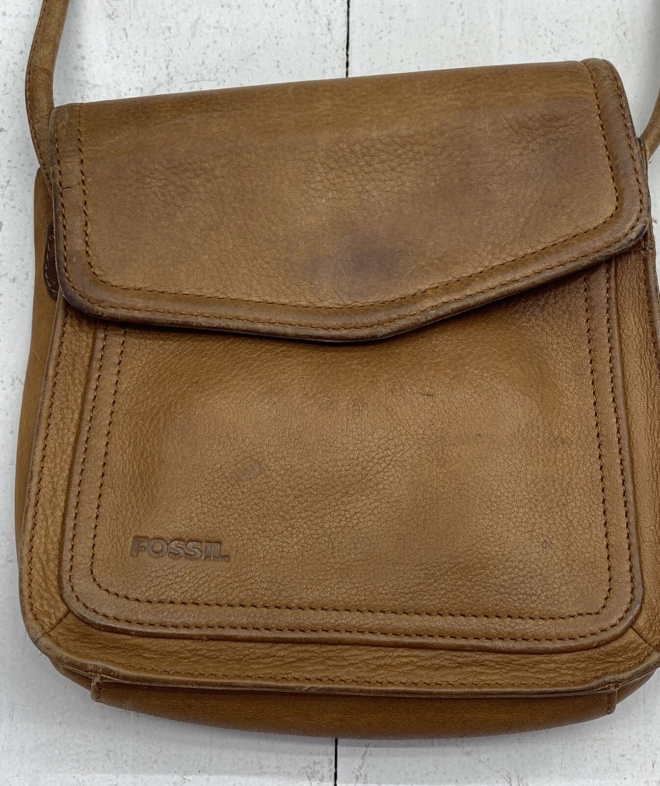 Fossil Fossil Long live vintage 1954 key shoulder leather bag | Grailed