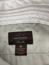 Greg Norman Mens white Grey Plaid Shorts Size 36