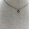 Brighton Diamond Enhanced Heart Swarovski Crystal Silver Pendant Necklace