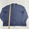 Johnnie O Dierks Wake Blue Baseball 2 Way Zip Knit Jacket Mens Size XL $145
