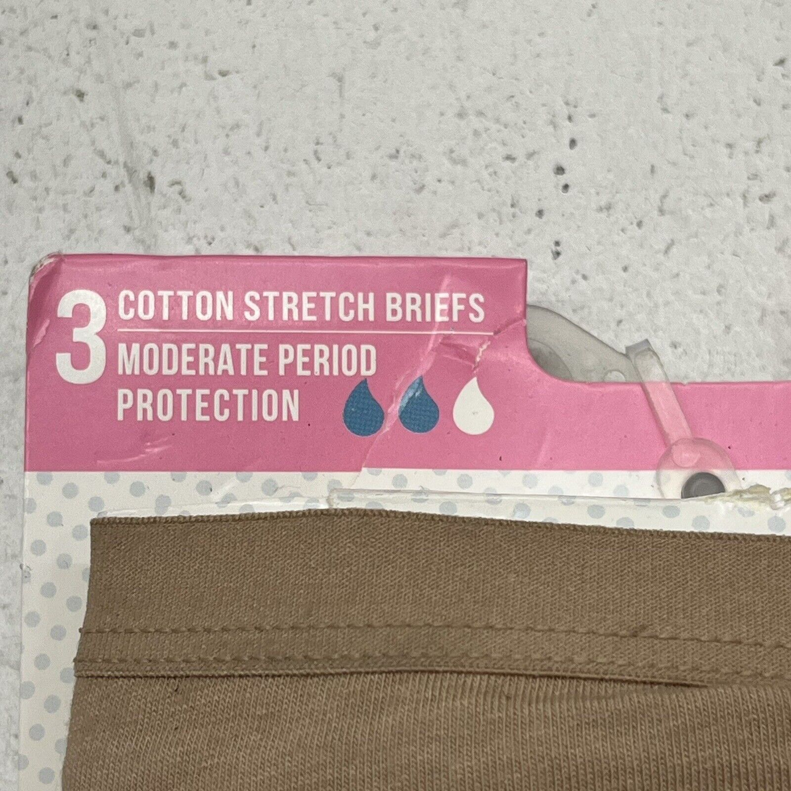Hanes Neutral 3 Pack Cotton Stretch Period Briefs Womens Size XXX-Larg - beyond  exchange