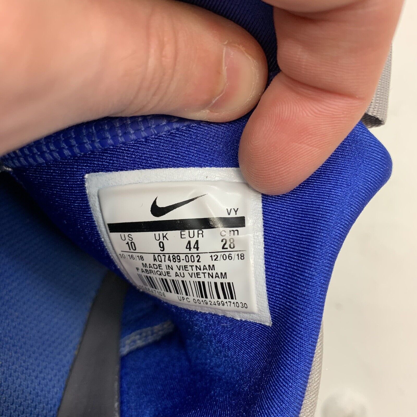 steeg rand tint Size 10 - Nike Metcon Sport Atmosphere Grey Royal 2019 AQ7489-002 - beyond  exchange