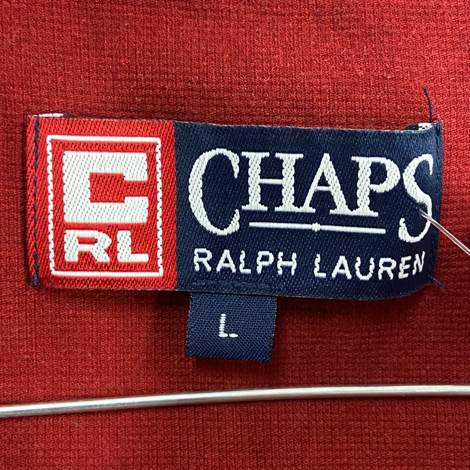 Vintage Chaps Ralph Lauren Red Hawaiian Short Sleeve Button Up Shirt M -  beyond exchange