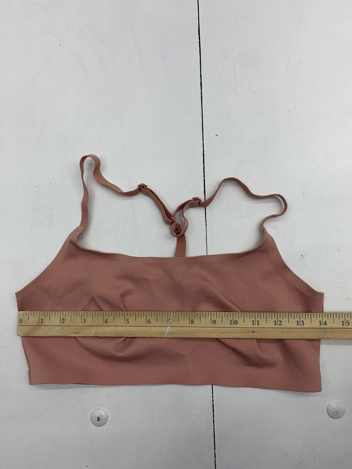 Auden Womens Pink Unlined Bralette Size Large - beyond exchange