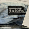 Vintage LA Loving Blue Denim Long Sleeve Shirt 9/11 2001 Men Size 2XL United We