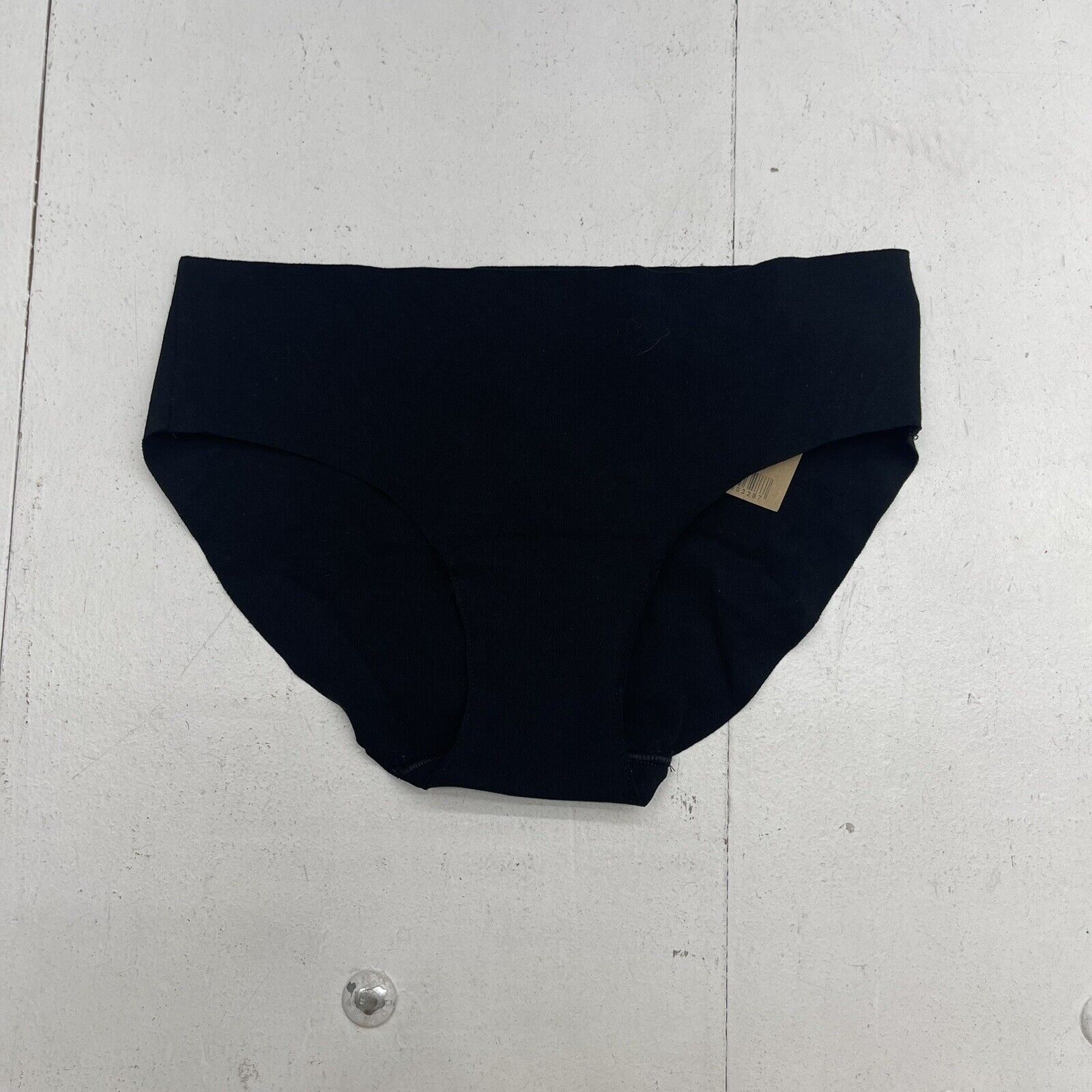 Tezenis Black Classic Laser Cut Microfiber Brief Underwear Women’s Large New