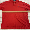 Polo Ralph Lauren Red Cotton Short Sleeve Polo Shirt Men Size 2XL