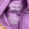 Jumping Beans Purple Fleece Jacket Girls Size 12 NEW