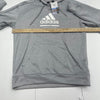 Adidas 3 Stripe For Creators Only Gray Pullover Hoodie Men Size Medium *