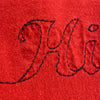 Vintage Tommy Hilfiger Stitched Red Short Sleeve T-Shirt Adult Size XL