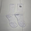 Draco Slides White Crew Socks Mens Size OS New