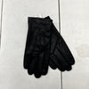 Pratt &amp; Hart Black Genuine Leather Touchscreen Gloves Men&#39;s One Size Fits Most