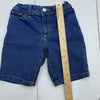 Wonder Nation Blue Jeans Bermuda Shorts W/ Adjustable Straps Boys Size 10