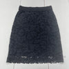 Natorious Black Lace Overlay Pencil Skirt Women’s Size Medium