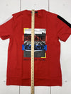 US Icon Co Mens Red Graphic Short Sleeve Shirt Size XL