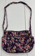 Vera Bradley Purple Floral Crossbody Handbag Purse
