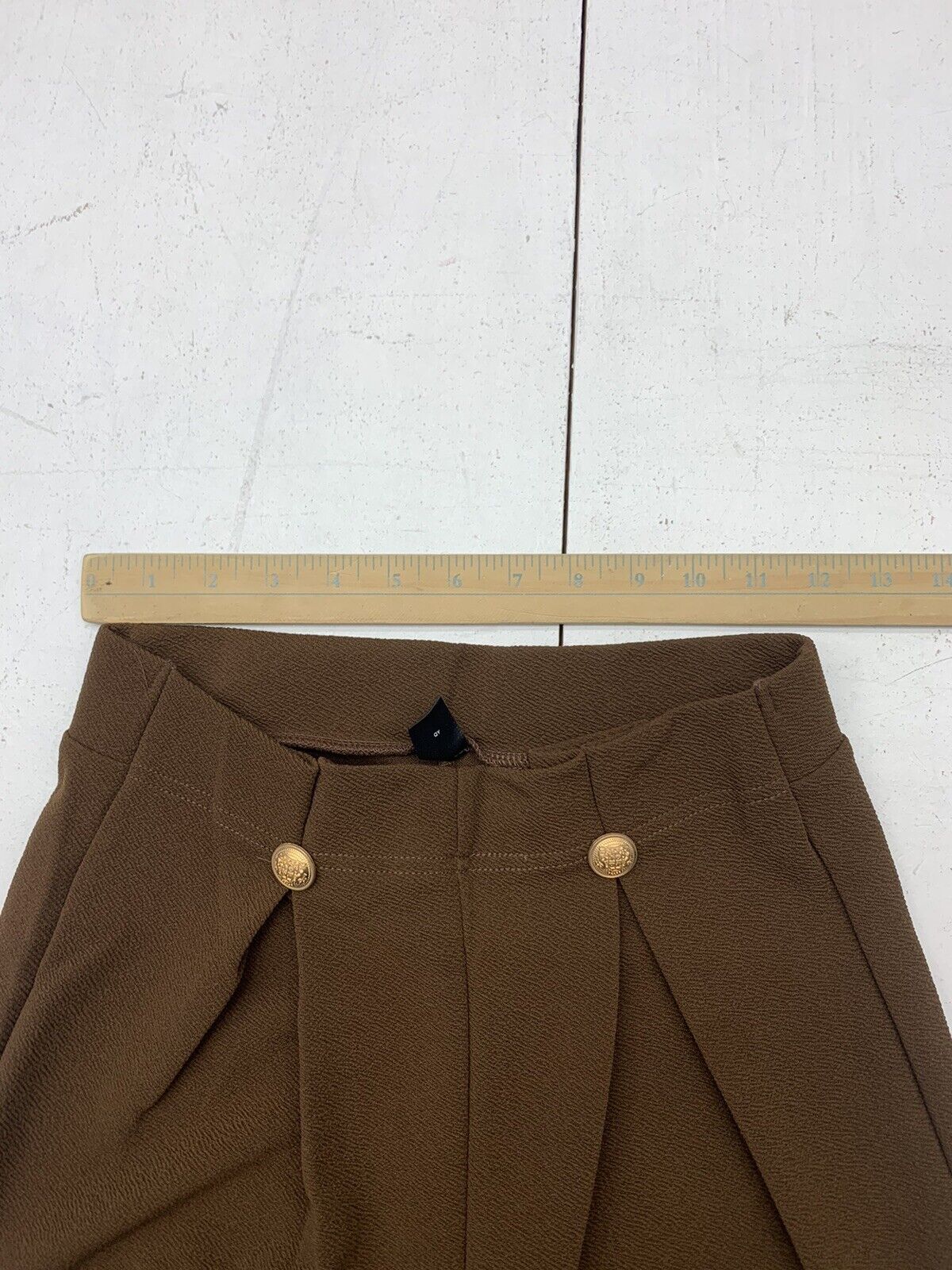Shein Womens Brown Dress Pants Size Large - beyond exchange