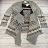 Odd Molly Boutique Gray Heavy Knit Long Cardigan Women Size 4 NEW Let’s Fly
