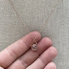 Pavoi 14K Rose Gold Plated 925 Pendant Necklace