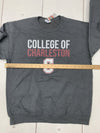 College Of Charleston Mens Grey Pullover Sweater Size Large