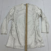 Chelsea Morning Womens White lace open front Jacket Size XL
