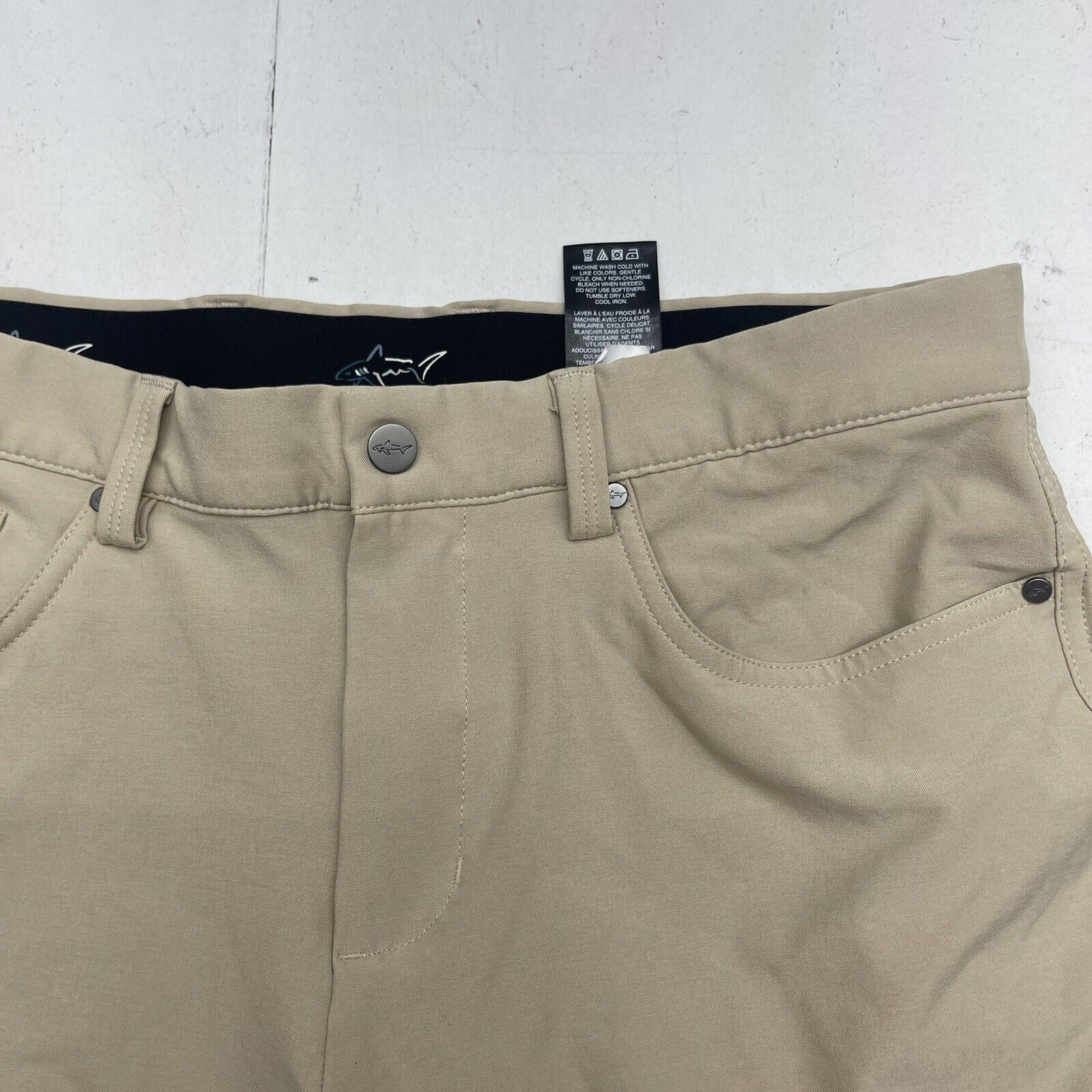 Greg Norman Tan Jordan Gold Pants Mens Size 32x30 - beyond exchange