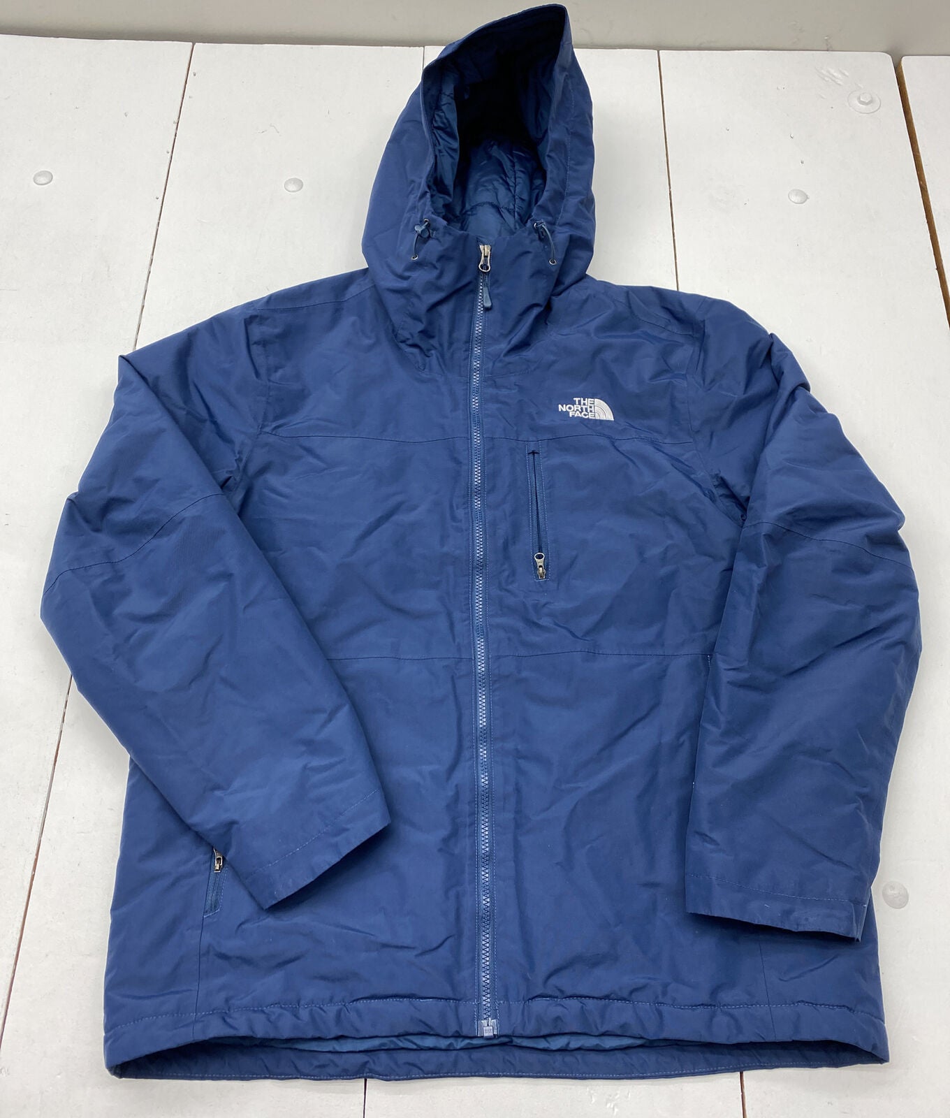 The North Face Blue Gallio Triclimate JKT Mountain Parker NF0A2RF2 Jacket Mens L