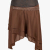 Alivila Y Fashion Brown Steampunk Victorian Skirt Women’s Size 6XL New defect