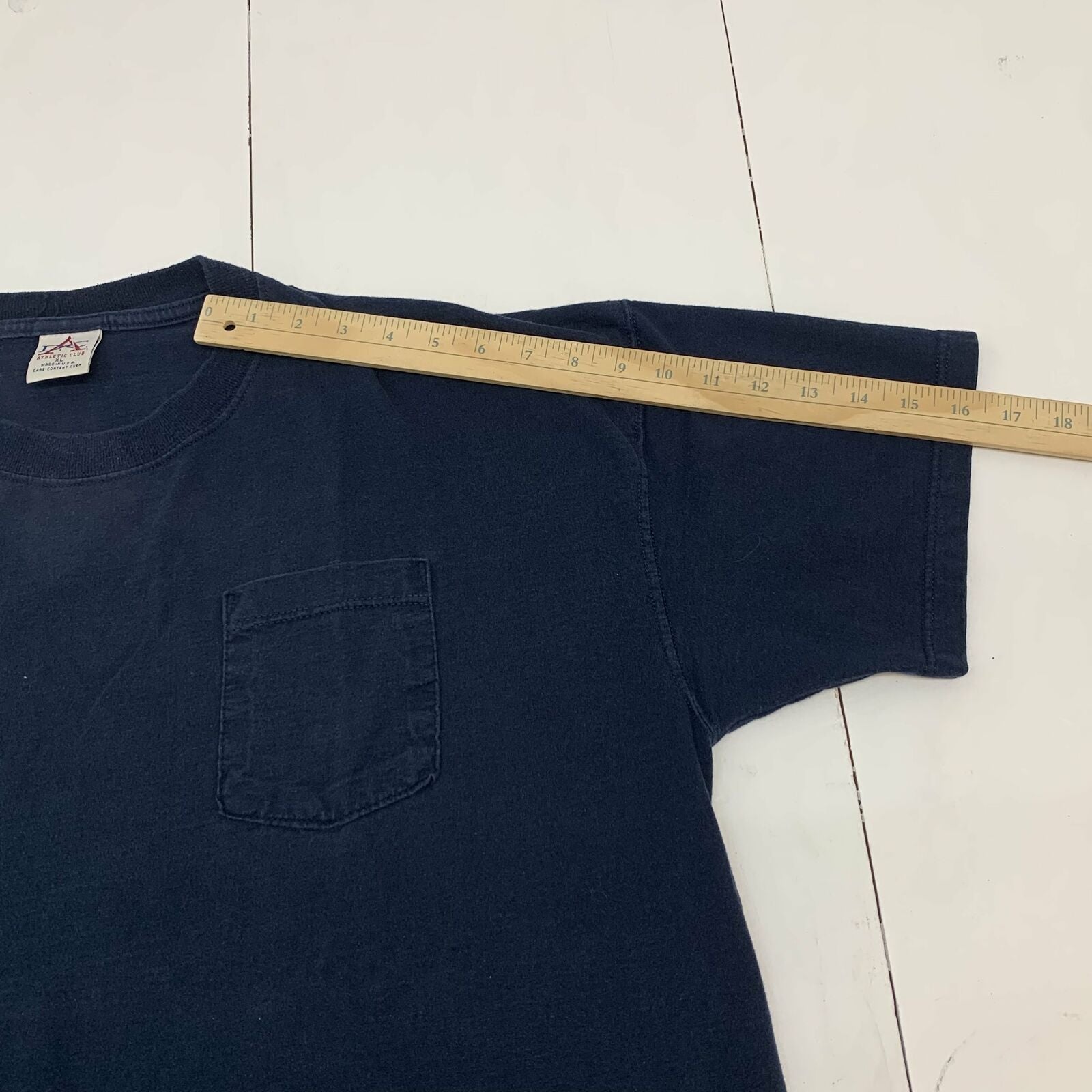 Vintage Men's Shirt - Blue - XXL