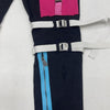 Decibel Black Cargo Strap Denim Jeans Mens Size 36x32 New